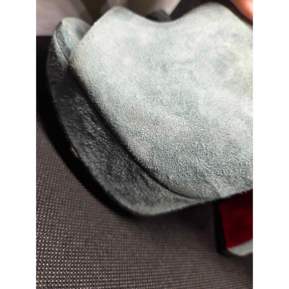 Christian Louboutin Tamila 140 MM Sandal/Clog Grey Suede 36.5 - Picture 6 of 14